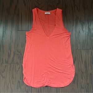 Aritzia Coral Sleeveless Top - Oversized & So Cozy!